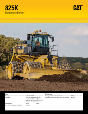 Компактори за отпадъци Caterpillar 825K