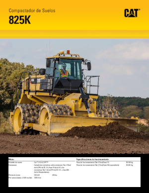 Компактори за отпадъци Caterpillar 825K