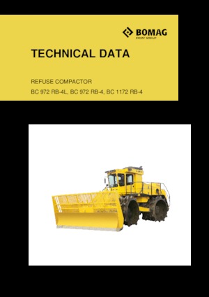 Компактори за отпадъци Bomag BC 1172 RB 4