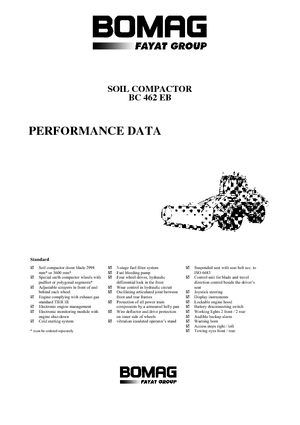 Компактори за отпадъци Bomag BC 462 EB