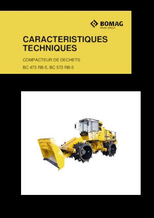 Компактори за отпадъци Bomag BC 573 RB 5