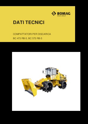 Компактори за отпадъци Bomag BC 473 RB 5