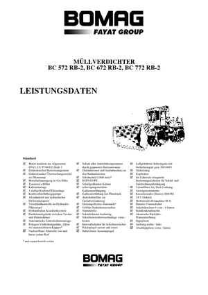 Компактори за отпадъци Bomag BC 672 RB 2