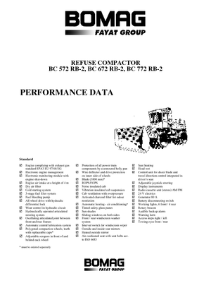 Компактори за отпадъци Bomag BC 672 RB 2