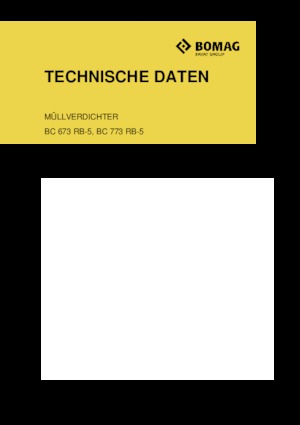 Компактори за отпадъци Bomag BC 673 RB 5