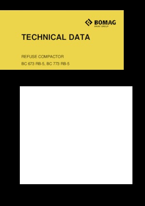 Компактори за отпадъци Bomag BC 673 RB 5