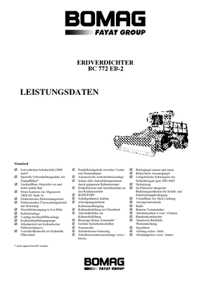 Компактори за отпадъци Bomag BC 772 EB 2