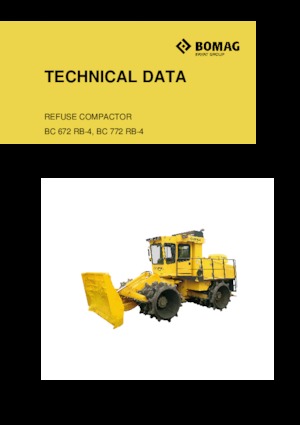 Компактори за отпадъци Bomag BC 772 RB 4