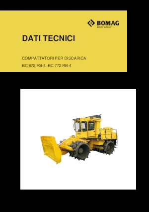 Компактори за отпадъци Bomag BC 772 RB 4