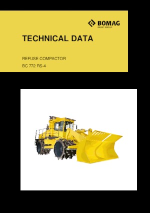 Компактори за отпадъци Bomag BC 772 RS 4