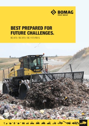 Компактори за отпадъци Bomag BC 973 RB 5