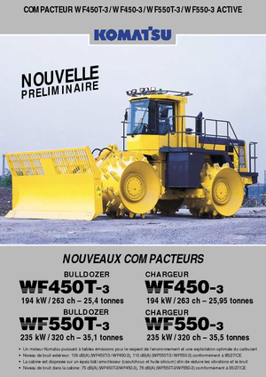 Компактори за отпадъци Komatsu WF450-3
