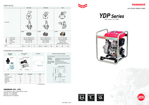 Помпи за отпадъчни води Yanmar YDP40N-E