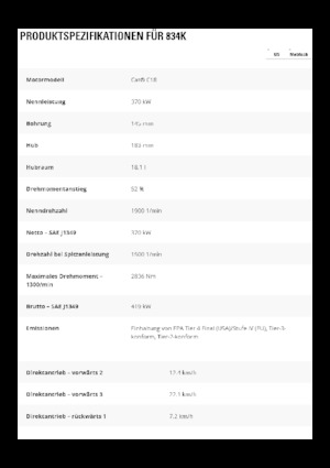 Колесна дозаторна машина Caterpillar 834K