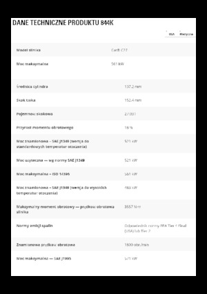 Колесна дозаторна машина Caterpillar 844K