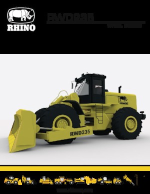 Колесна дозаторна машина RHINO RWD235