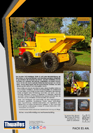 Колесни самосвали Thwaites MACH2044