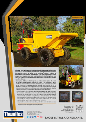 Колесни самосвали Thwaites MACH2044