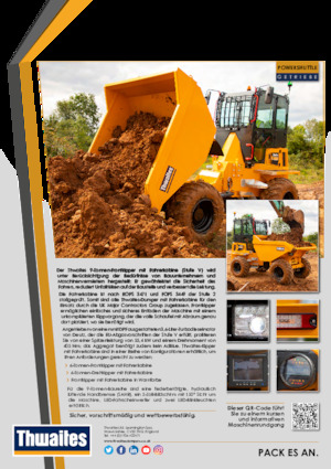 Колесни самосвали Thwaites MACH2390 