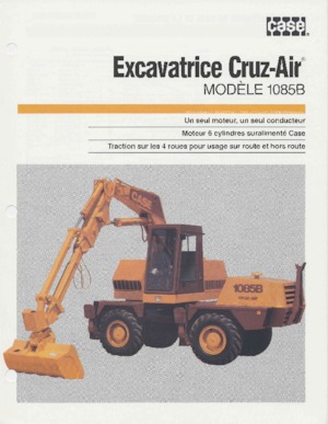 Колесни екскаватори Case 1085B