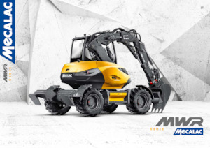 Колесни екскаватори Mecalac 7MWR