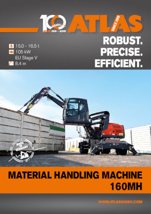 Колесни екскаватори Atlas 160 MH