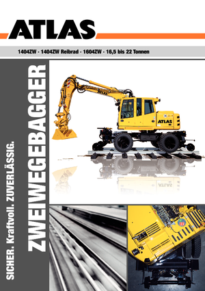 Колесни екскаватори Atlas 1604 ZW