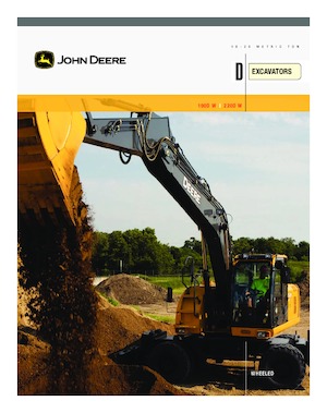 Колесни екскаватори John Deere Construction 220D W