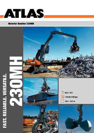 Колесни екскаватори Atlas 230 MH