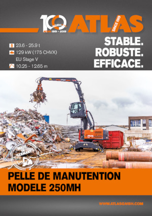 Колесни екскаватори Atlas 250 MH