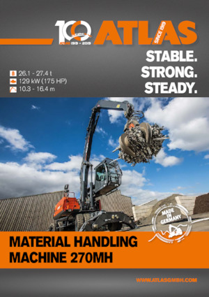 Колесни екскаватори Atlas 270 MH