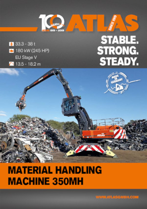 Колесни екскаватори Atlas 350 MH