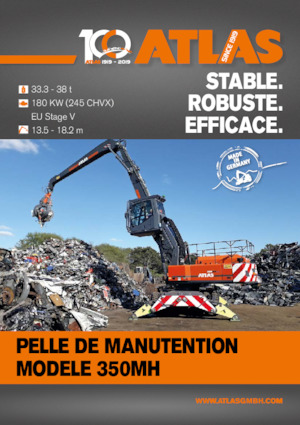 Колесни екскаватори Atlas 350 MH