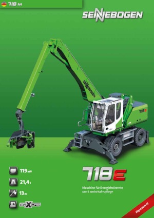 Щишки за ексаватори Sennebogen 718M E