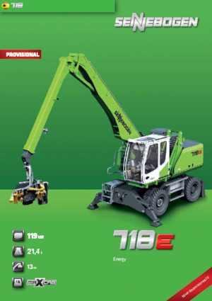 Щишки за ексаватори Sennebogen 718M E