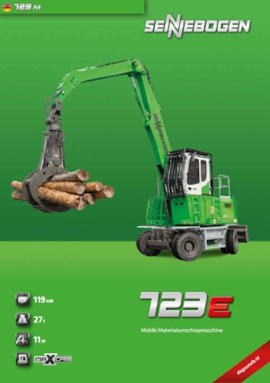 Щишки за ексаватори Sennebogen 723M E