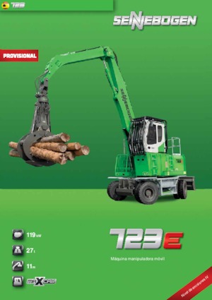 Щишки за ексаватори Sennebogen 723M E