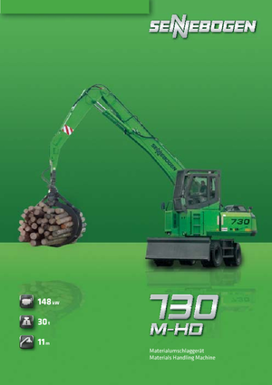 Колесни екскаватори Sennebogen 730 M-HD
