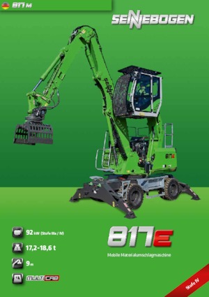 Щишки за ексаватори Sennebogen 817M E