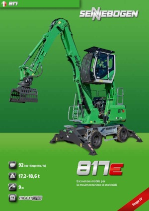 Щишки за ексаватори Sennebogen 817M E