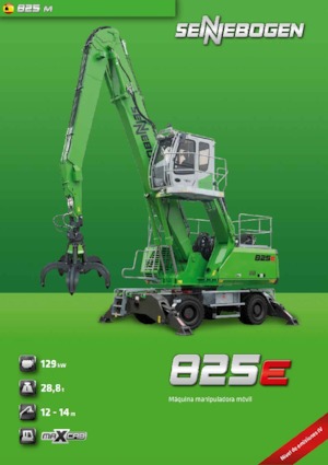 Щишки за ексаватори Sennebogen 825M E