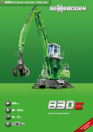 Колесни екскаватори Sennebogen 830 M