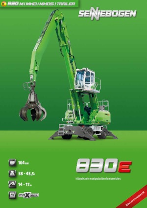 Щишки за ексаватори Sennebogen 830M E 
