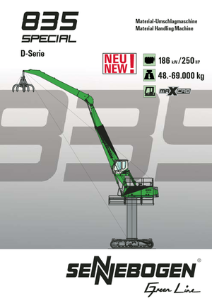 Колесни екскаватори Sennebogen 835 M-special