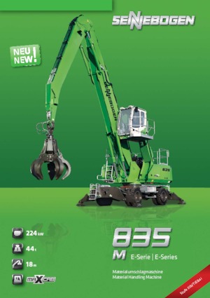 Щишки за ексаватори Sennebogen 835M E