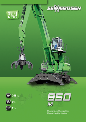 Колесни екскаватори Sennebogen 850 M