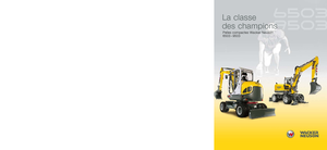 Колесни екскаватори Wacker Neuson 9503