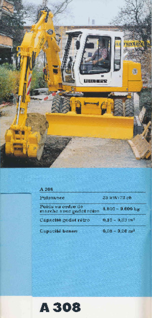 Колесни екскаватори Liebherr A 900