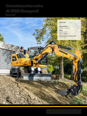 Колесни екскаватори Liebherr A 912 Compact Litronic