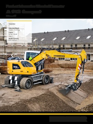 Колесни екскаватори Liebherr A 913 Compact Litronic G6.0